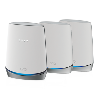 Orbi Mesh WiFi 6 System with Built-in DOCSIS 3.1 Cable Modem - AX4200 - 3 pack (CBK753)